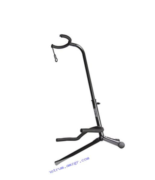 On Stage XCG4 Black Tripod Guitar Stand, Single Stand