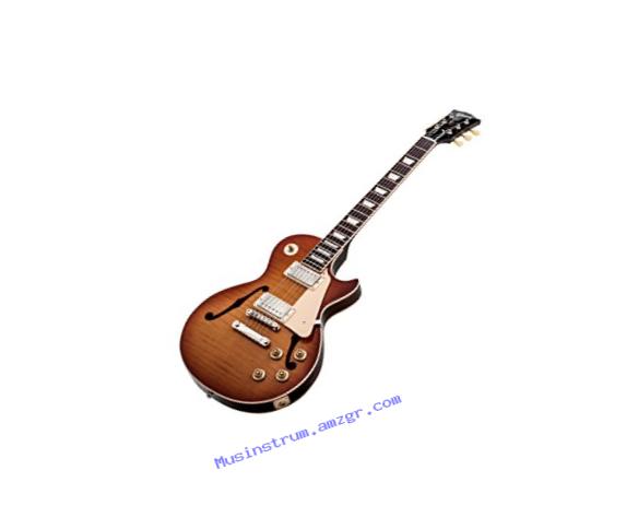 Gibson Memphis ES-Les Paul Semi-Hollow-Body Electric Guitar, Historic Burst