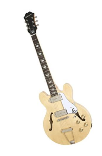 Epiphone CASINO Coupe Thin-Line Hollow Body Electric Guitar, Natural