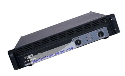 Pyle PTA1400 1400W Professional Power Amplifier