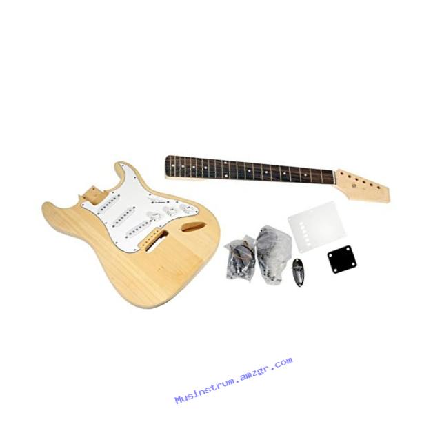 PYLE-PRO PGEKT18 Unfinished Electric Guitar Kit