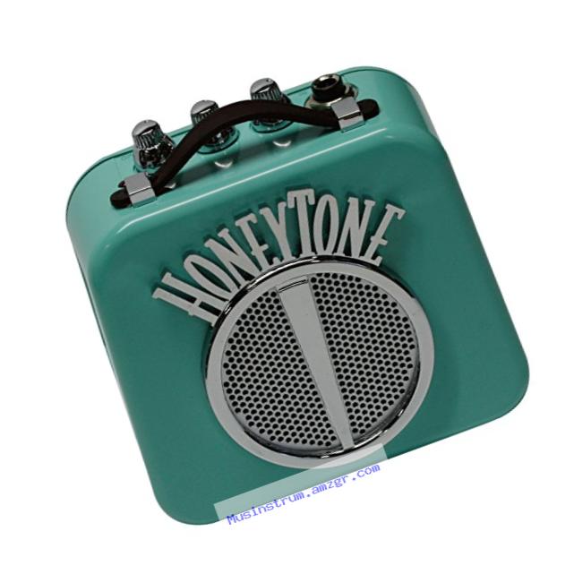 Danelectro Honeytone N-10 Guitar Mini Amp, Aqua